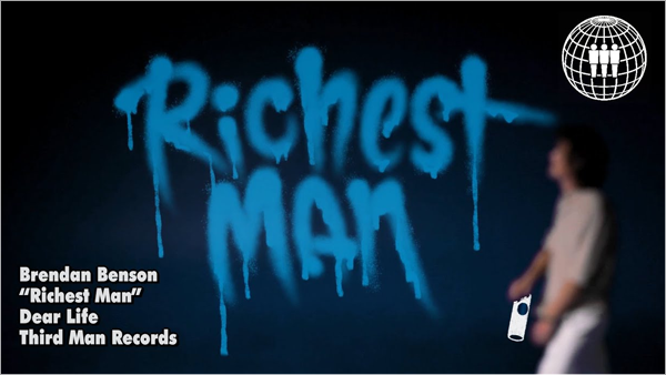 Brendan Benson Richest Man Music Video
